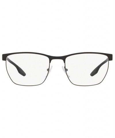 PS 50LV Men's Irregular Eyeglasses Black $48.86 Mens