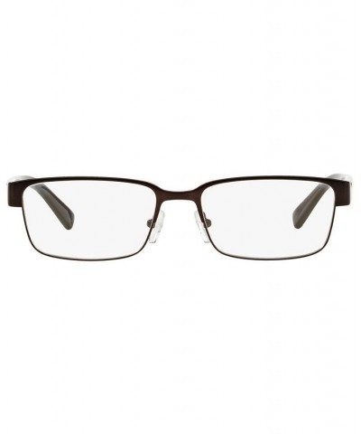 Armani Exchange AX1017 Men's Rectangle Eyeglasses Matte Gunm $18.75 Mens