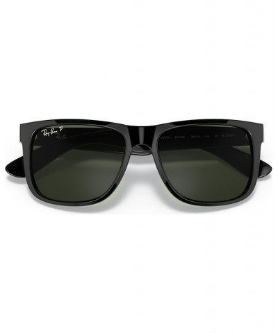 Men's Disney Polarized Sunglasses RB4165 JUSTIN BLACK/DARK GREEN POLAR A21 $66.70 Mens