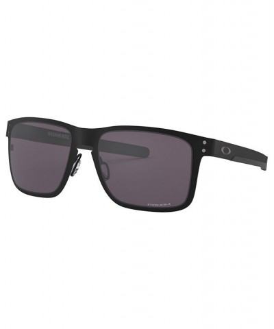 Men's Holbrook Sunglasses OO4123 MATTE BLACK/PRIZM GREY $54.27 Mens