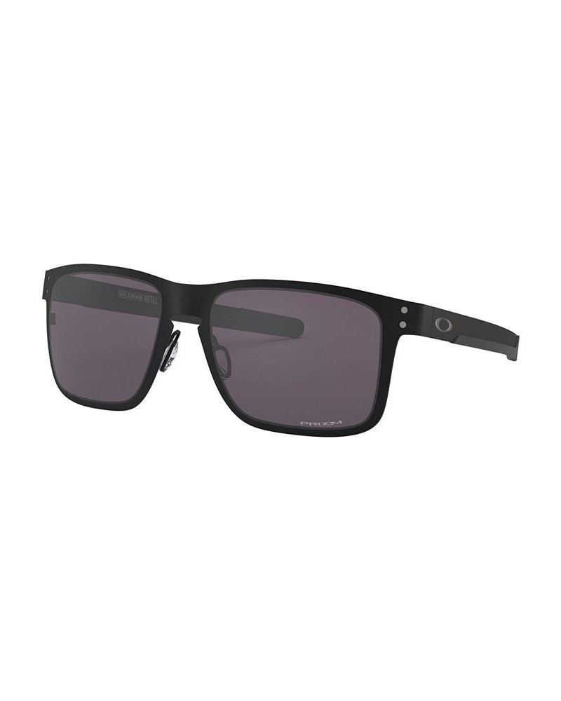 Men's Holbrook Sunglasses OO4123 MATTE BLACK/PRIZM GREY $54.27 Mens