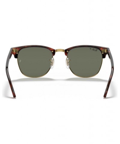 Polarized Sunglasses RB3016 CLUBMASTER GREEN MIRROR POLAR/BROWN $44.73 Unisex