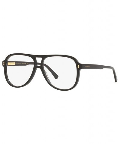 GG1044O Men's Pilot Eyeglasses Blue $111.60 Mens