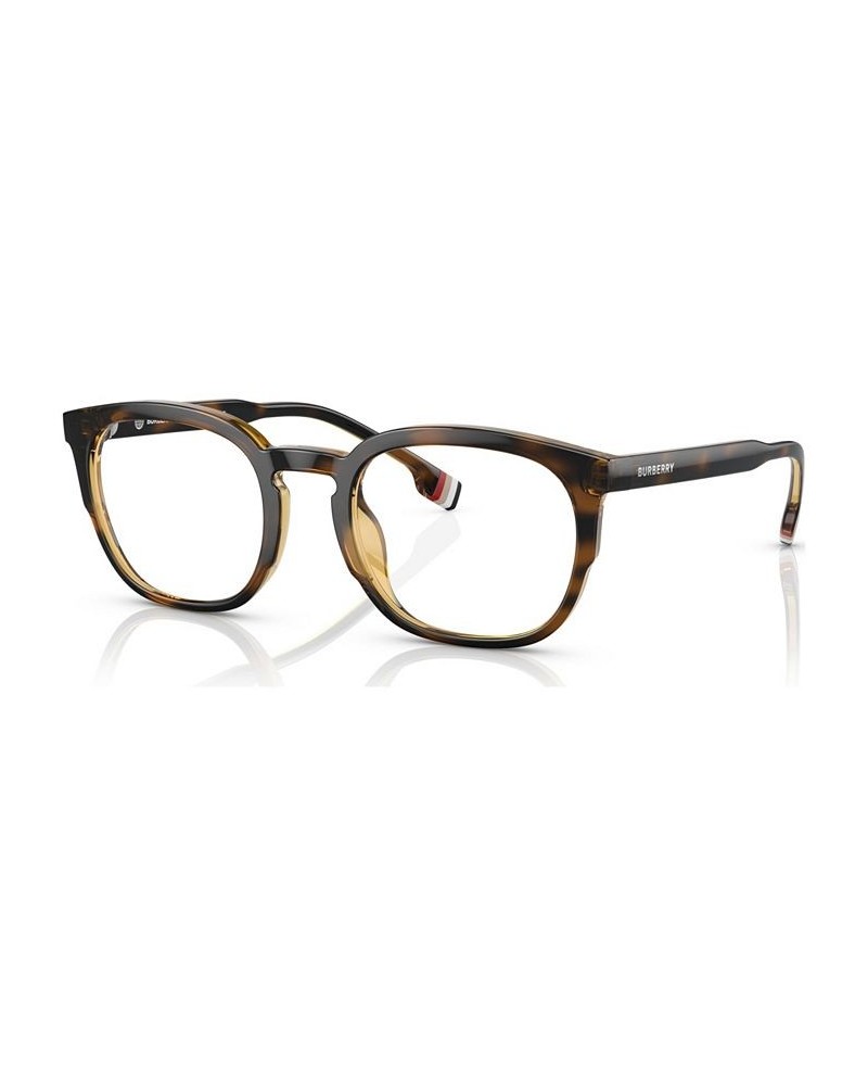 Men's Square Eyeglasses BE2370U53-O Dark Havana $71.82 Mens