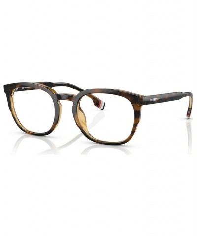 Men's Square Eyeglasses BE2370U53-O Dark Havana $71.82 Mens