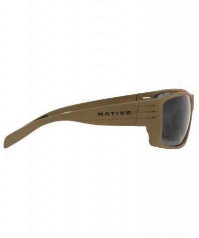 Native Men's Polarized Sunglasses XD9014 66 DESERT TAN/GREY $15.34 Mens