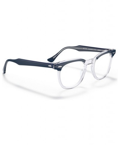 RB5398 HAWKEYE Unisex Square Eyeglasses Gray on Trasparent $41.17 Unisex