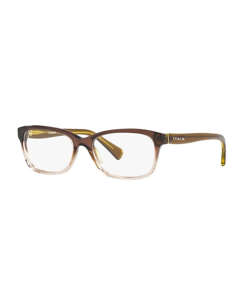 HC6089 Women's Rectangle Eyeglasses Olive Grad $52.92 Womens