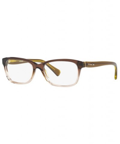 HC6089 Women's Rectangle Eyeglasses Olive Grad $52.92 Womens