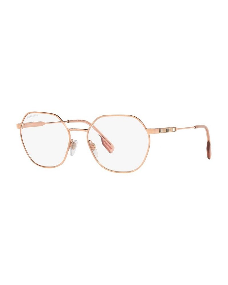 BE1350 ERIN Women's Irregular Eyeglasses Rose Gold Tone $92.22 Womens