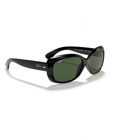 Polarized Polarized Sunglasses RB4101 JACKIE OHH BLACK/GREEN POLAR $27.69 Unisex