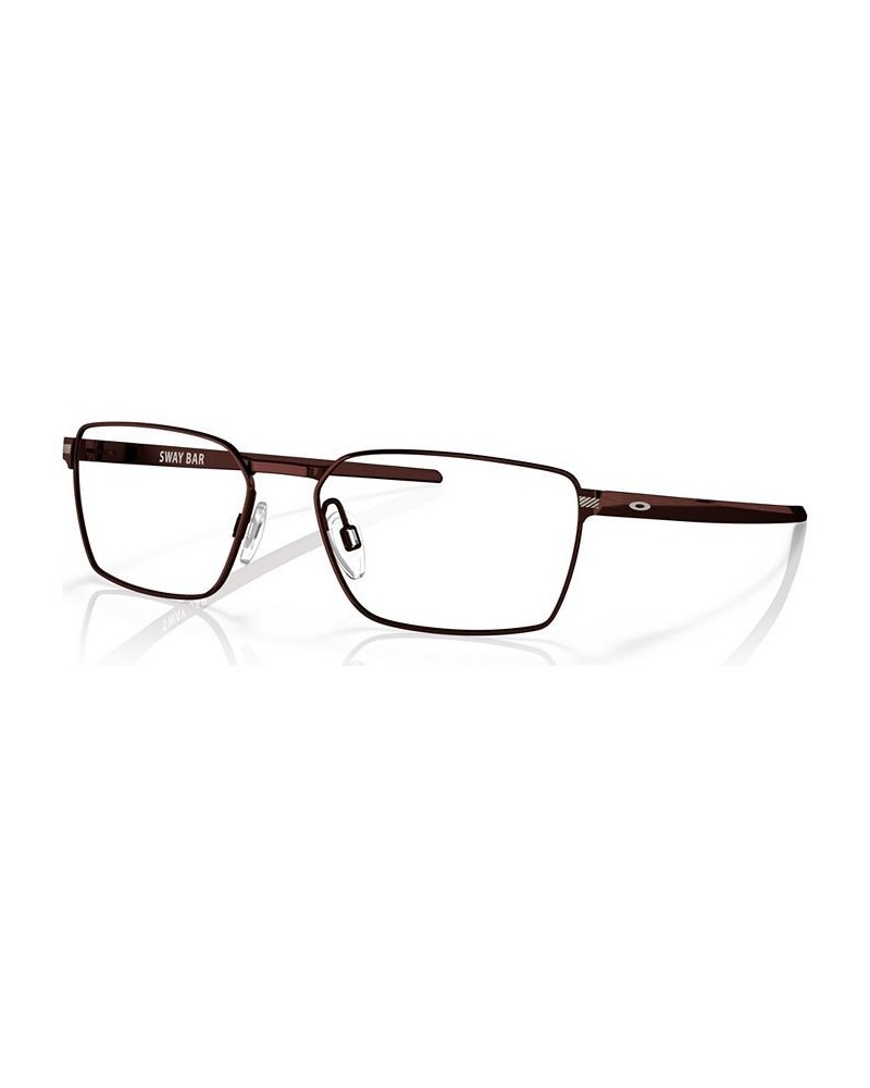Men's Rectangle Eyeglasses OX5073-0353 Brushed Grenache $41.70 Mens