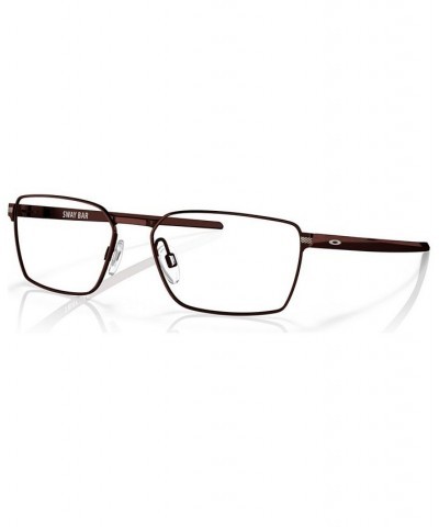 Men's Rectangle Eyeglasses OX5073-0353 Brushed Grenache $41.70 Mens