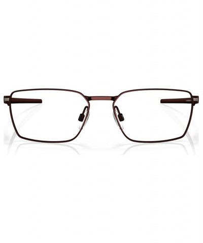 Men's Rectangle Eyeglasses OX5073-0353 Brushed Grenache $41.70 Mens