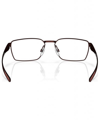 Men's Rectangle Eyeglasses OX5073-0353 Brushed Grenache $41.70 Mens