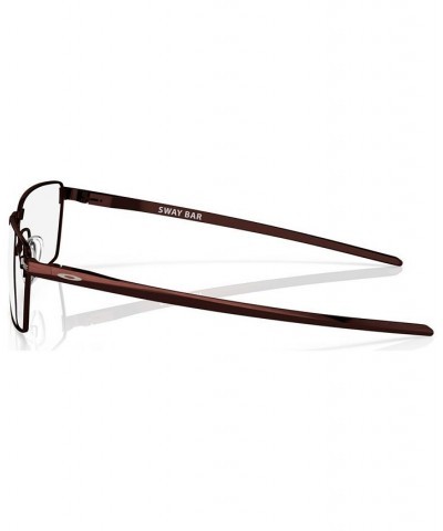 Men's Rectangle Eyeglasses OX5073-0353 Brushed Grenache $41.70 Mens