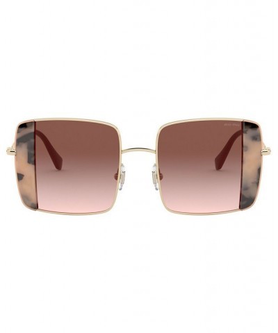 Sunglasses MU 56VS 46 PINK GOLD/PINK HAVANA/GRADIENT BROWN $65.44 Unisex