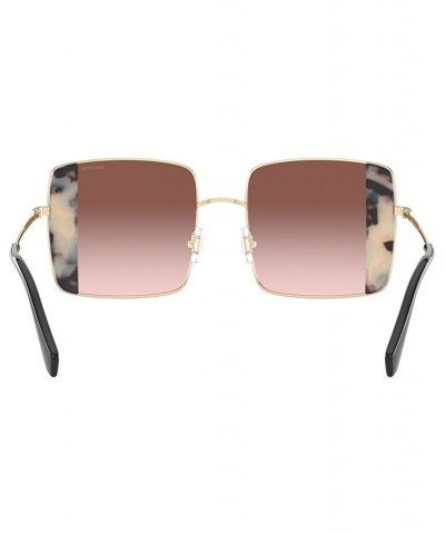 Sunglasses MU 56VS 46 PINK GOLD/PINK HAVANA/GRADIENT BROWN $65.44 Unisex