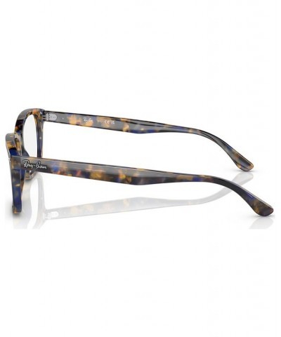 Unisex Square Eyeglasses RX542850-O Gray and Brown Havana $42.02 Unisex