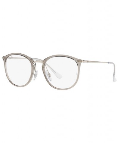 RB7140 Women's Square Eyeglasses Trasparent Gray $56.84 Womens