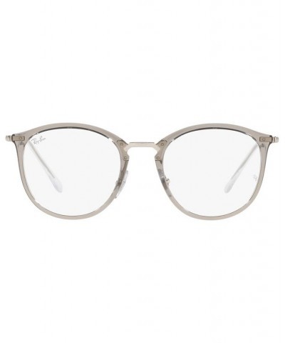 RB7140 Women's Square Eyeglasses Trasparent Gray $56.84 Womens