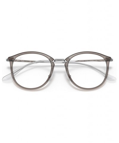 RB7140 Women's Square Eyeglasses Trasparent Gray $56.84 Womens