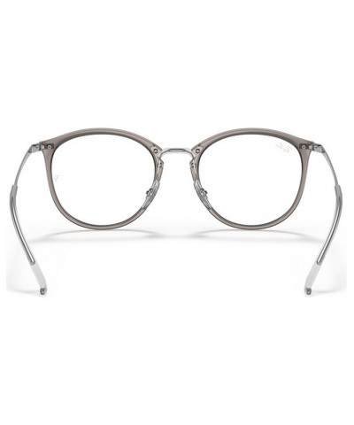 RB7140 Women's Square Eyeglasses Trasparent Gray $56.84 Womens