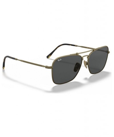 Unisex Titanium Sunglasses RB8136 DEMI GLOSS ANTIQUE GOLD/BROWN $34.88 Unisex