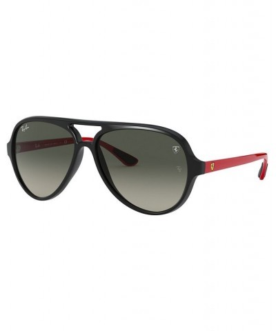 Unisex Sunglasses RB4125M Scuderia Ferrari Collection 57 BLACK/GREY GRADIENT DARK GREY $34.00 Unisex