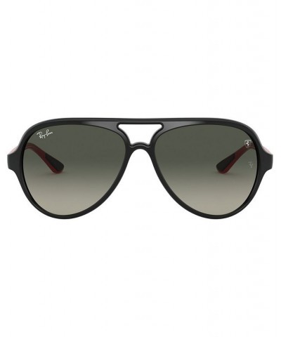 Unisex Sunglasses RB4125M Scuderia Ferrari Collection 57 BLACK/GREY GRADIENT DARK GREY $34.00 Unisex