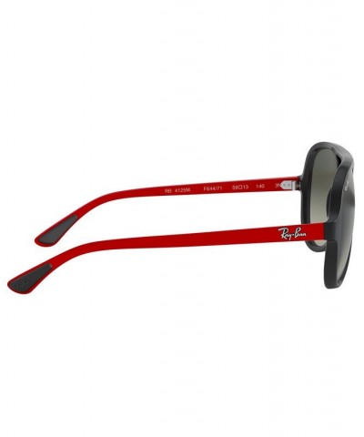 Unisex Sunglasses RB4125M Scuderia Ferrari Collection 57 BLACK/GREY GRADIENT DARK GREY $34.00 Unisex