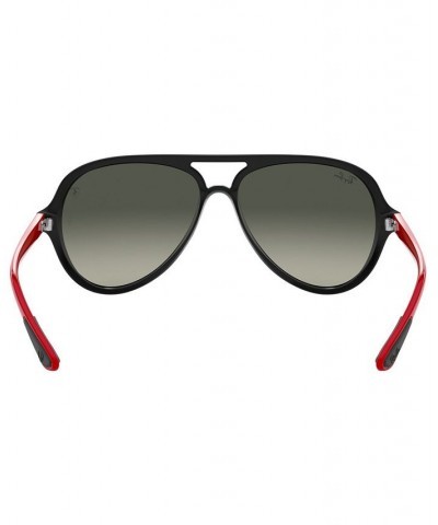 Unisex Sunglasses RB4125M Scuderia Ferrari Collection 57 BLACK/GREY GRADIENT DARK GREY $34.00 Unisex