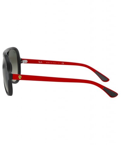 Unisex Sunglasses RB4125M Scuderia Ferrari Collection 57 BLACK/GREY GRADIENT DARK GREY $34.00 Unisex