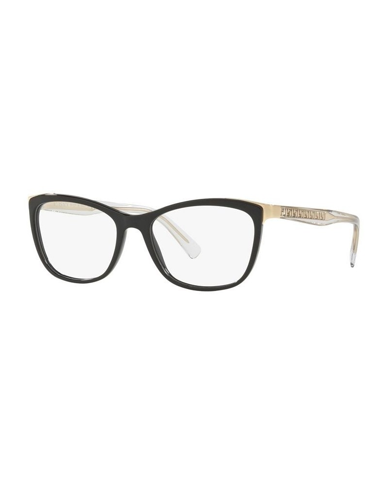 VE3255 Women's Cat Eye Eyeglasses Black $24.30 Womens