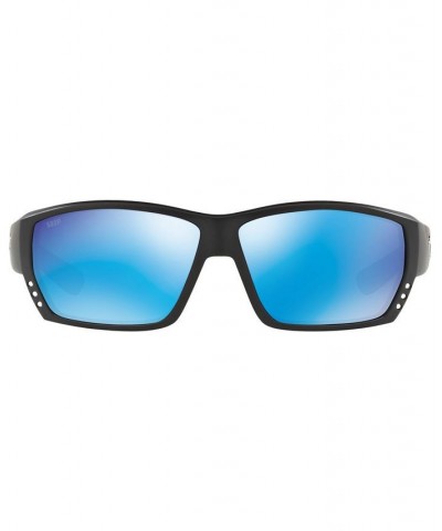 Polarized Sunglasses CDM TUNA ALLEY 62P BLACK/ BLUE MIRROR POLAR $40.95 Unisex