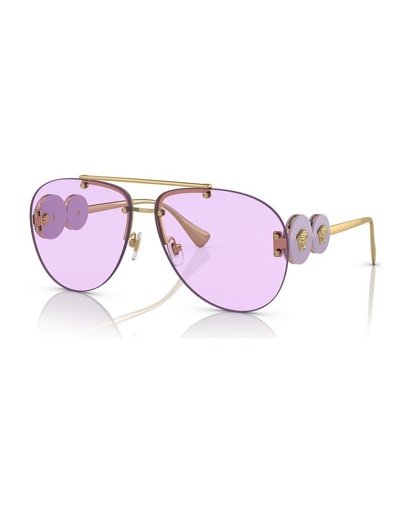 Women's Sunglasses VE225063-X Gold Tone $74.40 Womens