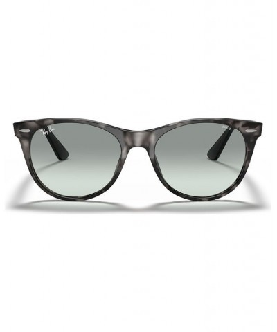 Sunglasses RB2185 55 GREY HAVANA/PHOTO AZURE GRADIENT BLUE $24.95 Unisex