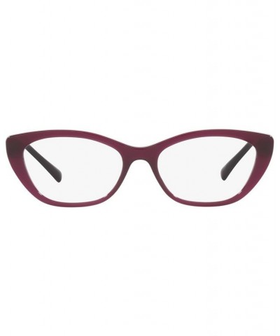 VO5425B Women's Oval Eyeglasses Transparent Cherry $37.75 Womens