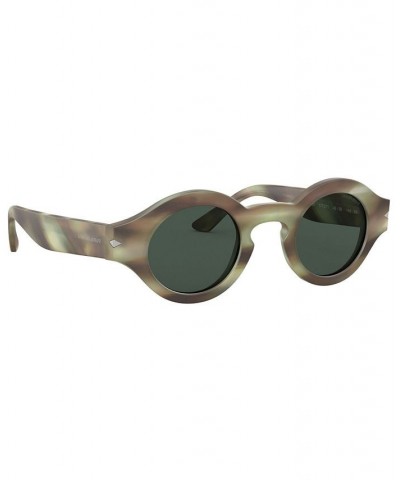 Men's Sunglasses TRANSPARENT BLUE/GREY $31.68 Mens