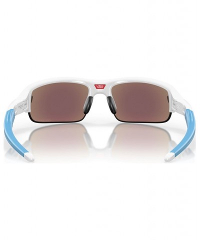 Kids Flak XXS Youth Fit 58 Sunglasses OJ9008-0658 Polished White $10.56 Kids