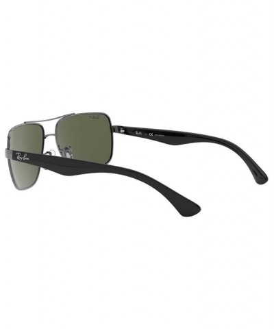 Polarized Sunglasses RB3483 Gunmetal/Green $39.60 Unisex