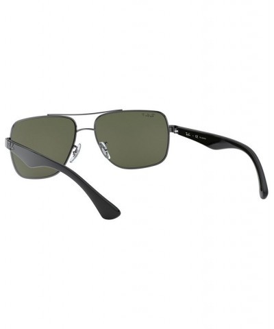 Polarized Sunglasses RB3483 Gunmetal/Green $39.60 Unisex