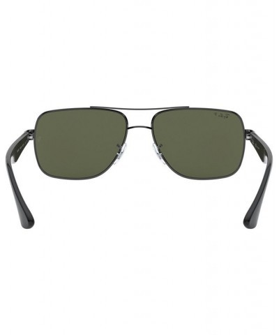 Polarized Sunglasses RB3483 Gunmetal/Green $39.60 Unisex