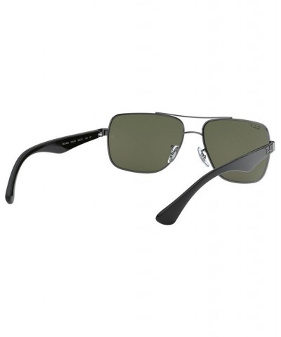 Polarized Sunglasses RB3483 Gunmetal/Green $39.60 Unisex