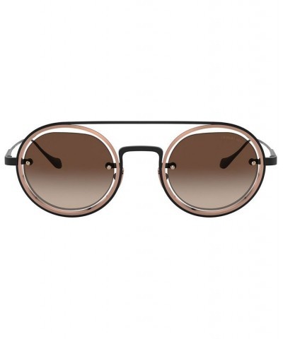 Sunglasses AR6085 46 MATTE BLACK/BRONZE/BROWN GRADIENT $47.97 Unisex