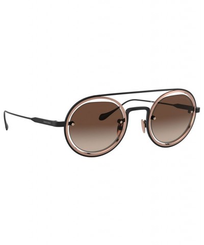 Sunglasses AR6085 46 MATTE BLACK/BRONZE/BROWN GRADIENT $47.97 Unisex