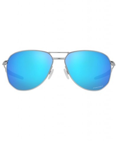 Men's Sunglasses OO4147 Contrail 57 Satin Chrome $50.25 Mens