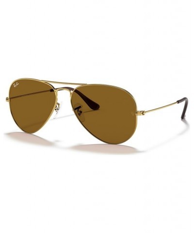 Sunglasses RB3025 AVIATOR CLASSIC Gold/Green $45.64 Unisex