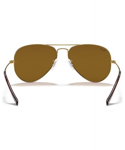 Sunglasses RB3025 AVIATOR CLASSIC Gold/Green $45.64 Unisex