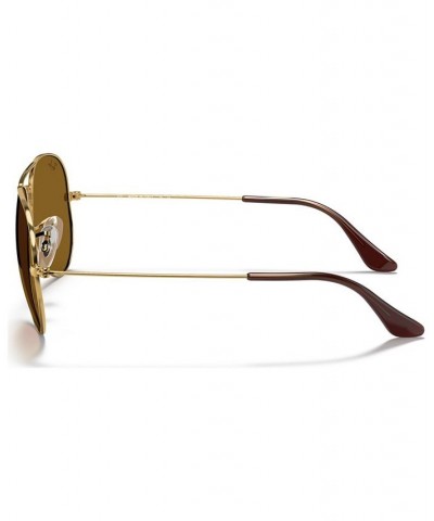 Sunglasses RB3025 AVIATOR CLASSIC Gold/Green $45.64 Unisex